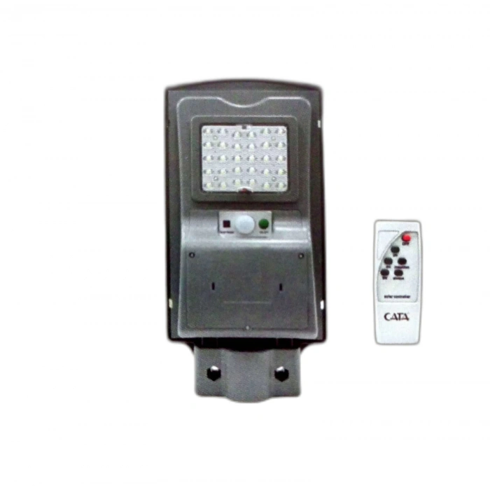 60W SOLAR BAHÇE AYDINLATMA LAMBASI + 3M. LAMBA DİREĞİ