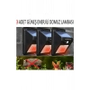 DOMUZ KOVUCU GÜNEŞ ENERJİLİ SENSÖRLÜ İNFRARED IŞIK 3LÜ SET