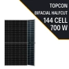 TOPCON BIFACIAL 700W HALF-CUT  GÜNEŞ PANELİ