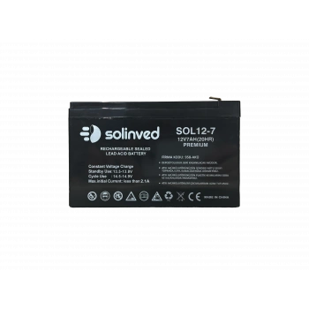 12V 7 AH Ups Ve Alarm Aküsü (Premium)