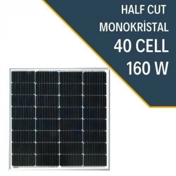 160W MONOKRİSTAL GÜNEŞ PANELİ