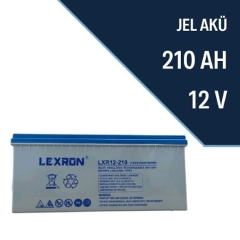 LEXRON 12V 210AH SOLAR JEL AKÜ