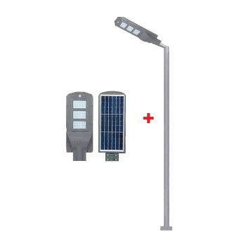 180W SOLAR AYDINLATMA LAMBASI + 3M. LAMBA DİREĞİ