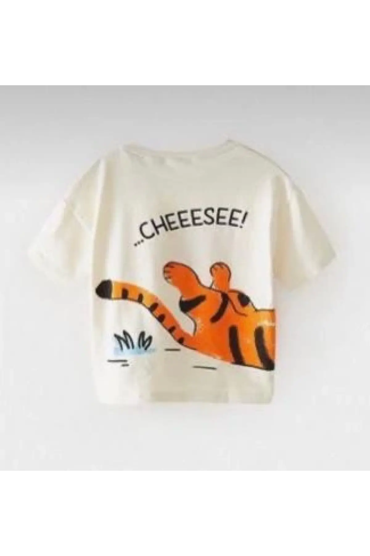 Erkek Çocuk Kaplan Baskılı Yazlık İkili Takım