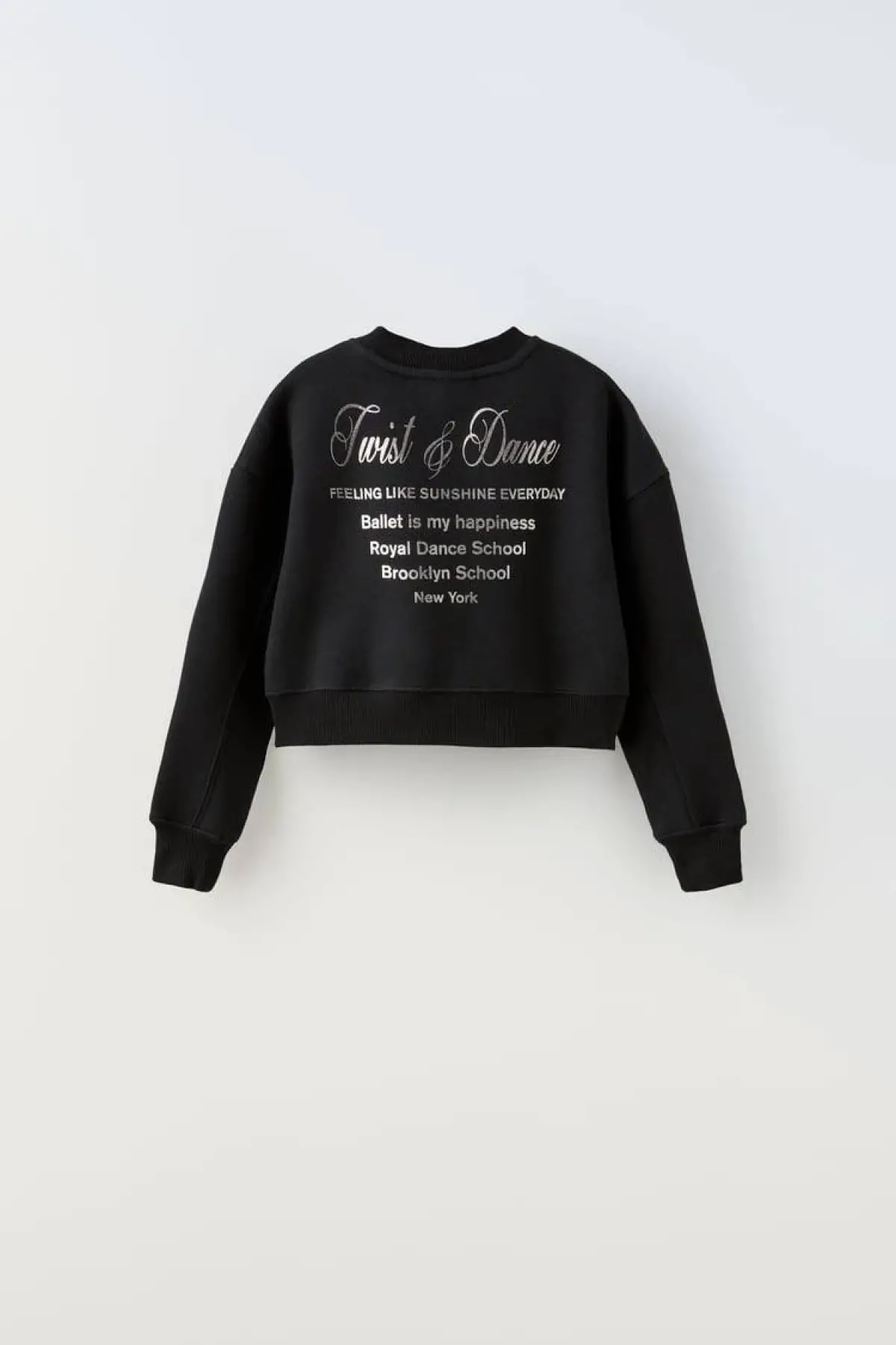 Kız Çocuk Ballets School Pamuklu Sweatshirt