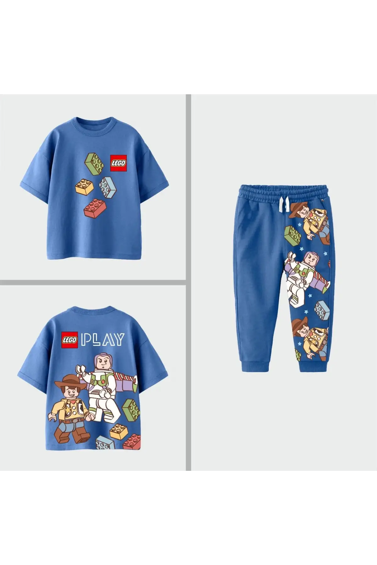 Erkek Çocuk Lego Baskılı Mevsimlik Takım