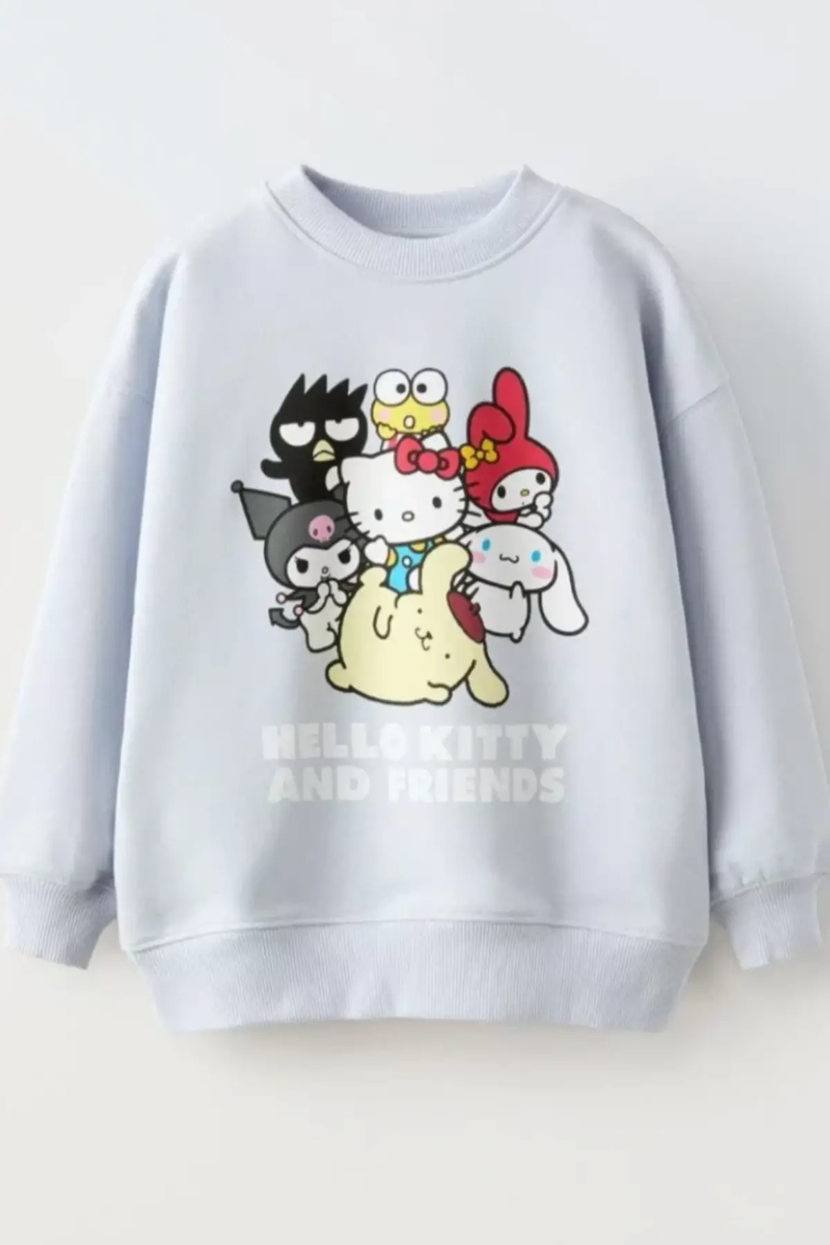 Kız Çocuk Hello Kity Kuromi Sweatshirt