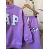 Kız Çocuk Mor Gap Alt-Üst Takım
