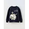 Erkek Çocuk Arda Baskılı %100 Pamuk Sweatshirt