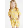 Kız Çocuk Miffy Baskılı Yazlık 2li Takım