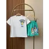 Çocuk Bluey Baskılı %100 Pamuk Yazlık Takım