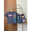 Çocuk Marvel Avangers Baskılı %100 Pamuk Yazlık Takım