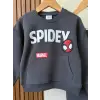 Erkek Çocuk Spidey Baskılı Füme %100 Pamuk Alt Üst Takım