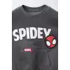 Erkek Çocuk Spidey Baskılı Füme %100 Pamuk Alt Üst Takım