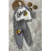 Erkek Çocuk Lakers Gri Alt-Üst Takım