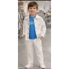 Erkek Çocuk 3lü Gömlekli Gap Beyaz Takım