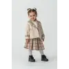 Kız Çocuk Süeterli Trençkot Takım-4 lü