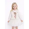 Kız Çocuk Ceket Etek 3lü Takım