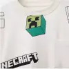Erkek Çocuk Minecraft Baskılı Krem Yazlık Takım
