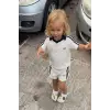 Erkek Çocuk Polo Yaka Çizgili Alt-Üst Takım