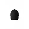Çocuk Unisex Ayarlanabilir 2-12 Yaş Siyah Şapka