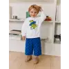 Erkek Çocuk Dinozor baskılı Takım