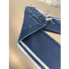 Erkek Çocuk Çizgili Bol Paça Kot Pantolon