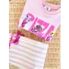 Kız Çocuk Pizza Dolci Sweat-Jean Set