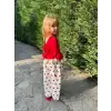 Kız Çocuk Kalpli 2li Takım