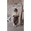 Kız Çocuk Crop Feel Free Geçişli Pamuk Takım