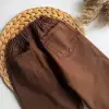 Unisex Çocuk Teddy Kazak Kahve Jean Set