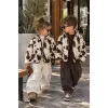 Unisex Çocuk Peluş Ceket