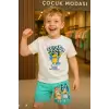 Çocuk Bluey Baskılı %100 Pamuk Yazlık Takım