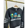 Erkek Çocuk Brawl Stars Füme Takım