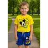 Erkek Çocuk Mickey Baskılı Yazlık Takım