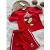 Erkek Çocuk Mickey Disney Çizgili Takım
