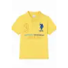 Erkek Çocuk Sarı Polo Yaka Tişört
