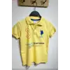 Erkek Çocuk Sarı Polo Yaka Tişört