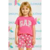 Kız Çocuk Gap Çiçekli Yazlık Takım