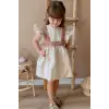 Kız Çocuk Keten Bala Elbise