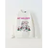 Kız Çocuk Kuromi Sweatshirt