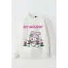 Kız Çocuk Kuromi Sweatshirt