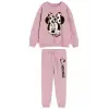 Kız Çocuk Minnie Mouse Pembe %100 Pamuk Alt-Üst Takım