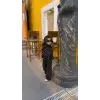 Kız Çocuk Puantiyeli Siyah Alt-Üst Takım