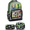 Minecraft Okul Çantası-Kalemlik-Beslenme Çantası Seti