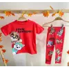 Kız Çocuk Paw Patrol Taytlı İkili Takım