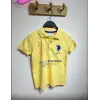 Erkek Çocuk Sarı Polo Yaka Tişört