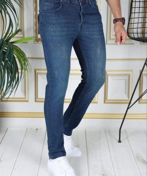 Phantom Jeans Erkek Kot Pantolon Tint Yeşil By Zıpkın Slim Fit Yıpratmalı Tırnaklı Denim Jean