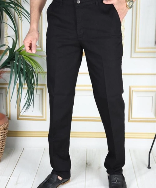 Klasik Kesim Siyah Likralı Erkek Yan Cepli Klasik Kot Pantolon Baba Pantolonu Phantom Jeans By Small