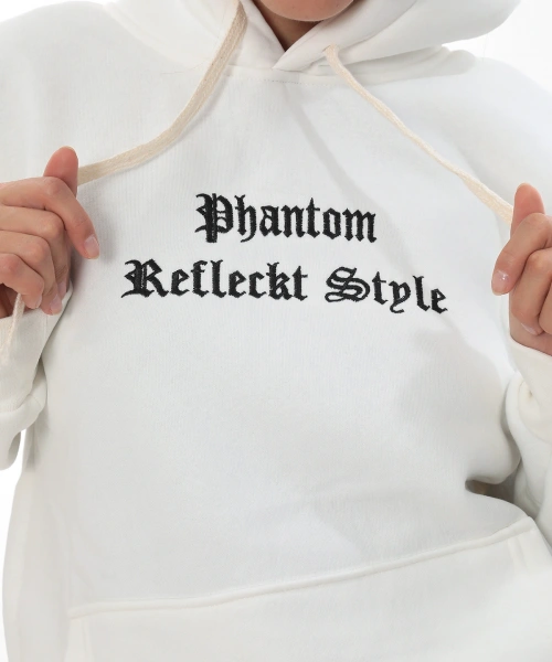 Beyaz Şık Polarlı Kadın Eşofman Takımı Paça Lastikli Cepli Kapüşonlu Nakış Detaylı Compact Takım